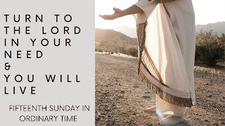 Turn to the Lord in Your Need, and You Will Live: 15th Sunday in Ordinary Time: