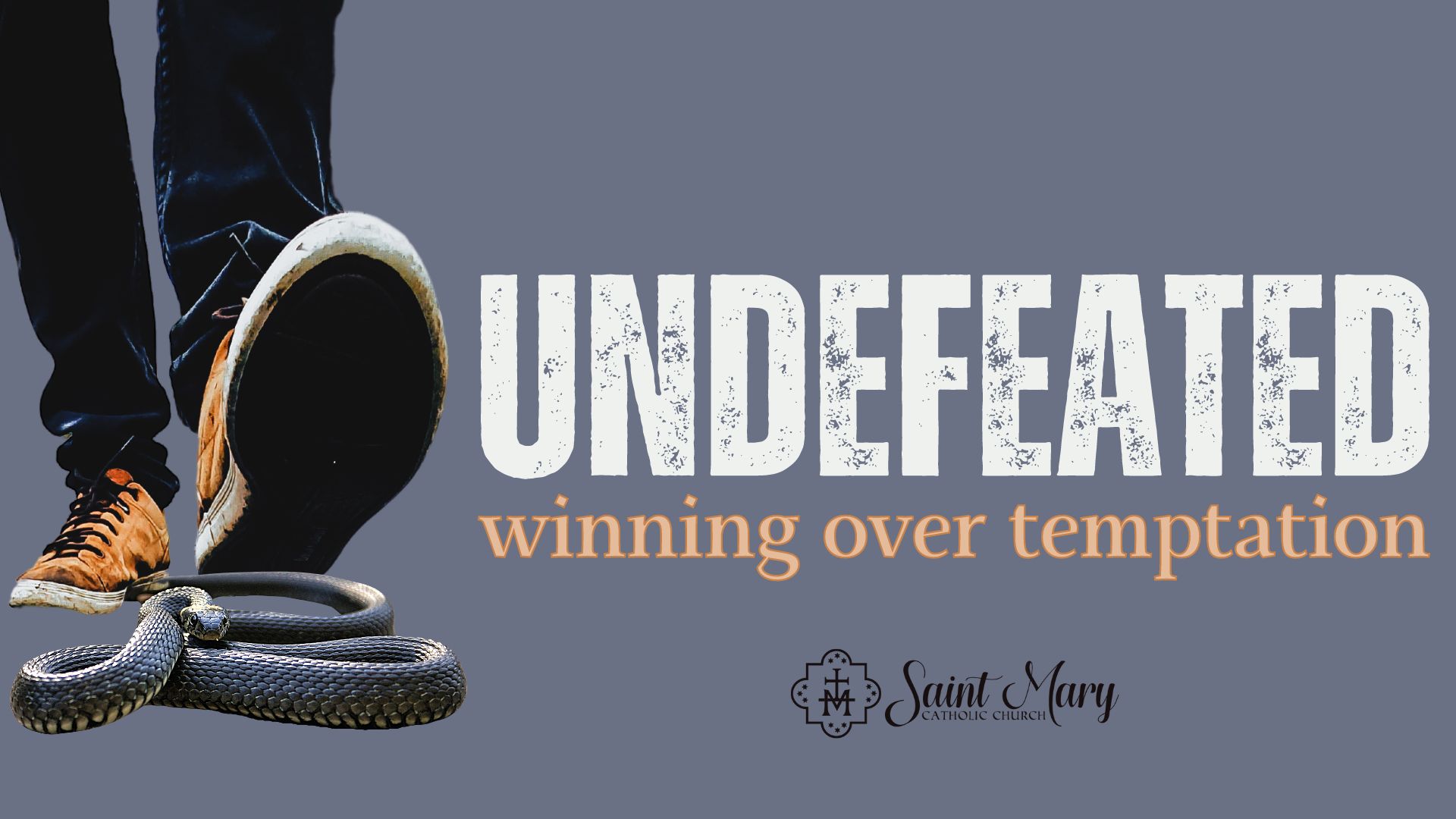 Undefeated: Winning Over Temptation Wk 1: Come Holy Spirit