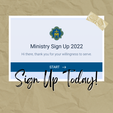 Ministry Sign Up